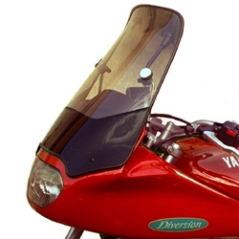 Secdem screens Secdem Screen haute protection YAMAHA 600 XJ DIVERSION 92, Fluo-blue | BY033HPBFL | sec_BY033HPBFL | euronetbike-net