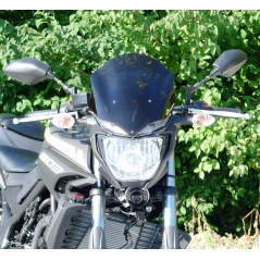 Secdem screens Secdem High Protection YAMAHA 300 MT-03 16/18, Opaque-black | BY173HPNO | sec_BY173HPNO | euronetbike-net