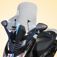 Secdem screens Secdem Wind shields PEUGEOT PEUGEOT 50/125/150 ELYSTAR 03/11, Clear | PE001PBIN | sec_PE001PBIN | euronetbike-net