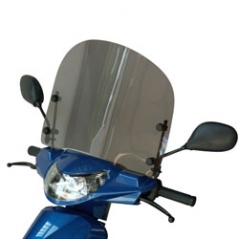 Secdem screens Secdem Wind shields PIAGGIO PEUGEOT V CLIC 07/09, Light-brown | PE007PBFC | sec_PE007PBFC | euronetbike-net