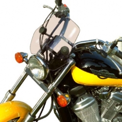 Secdem screens Secdem Wind shields HONDA VT 125 C SHADOW Phantom 1 07/10, Dark-red | ST002PBRF | sec_ST002PBRF | euronetbike-net