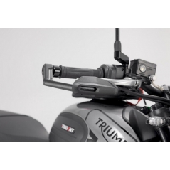 SW-Motech SW-Motech Lever guards with wind protection. Black. Triumph Trident 660 (21-) | LVG.11.842.11000/B | sw_LVG_11_842_11000B | euronetbike-net