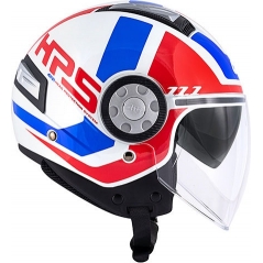 GIVI Parts Givi 11.1 AIR JET-R CLASS, White / red / blue, Size M | H111FCLWB58 | givi_H111FCLWB58 | euronetbike-net