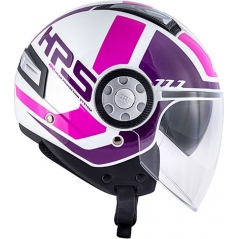 GIVI Parts Givi 11.1 AIR JET-R CLASS, White / pink / purple, Size XS | H111FCLWP54 | givi_H111FCLWP54 | euronetbike-net