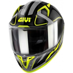 GIVI Parts Givi 50.8 RACER, Matt Black / Titanium / Yellow, Size L | H508FRCBY60 | givi_H508FRCBY60 | euronetbike-net