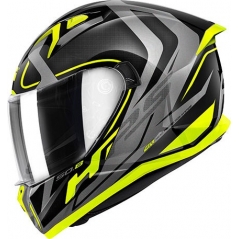 GIVI Parts Givi 50.8 RACER, Matt Black / Titanium / Yellow, Size XXL | H508FRCBY63 | givi_H508FRCBY63 | euronetbike-net