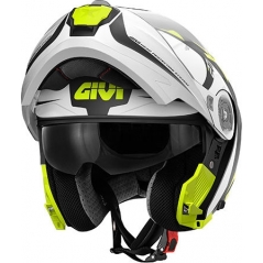 GIVI Parts Givi X.27 DIMENSION, Matt Black / White / Yellow, Size XS | HX27FDMWY54 | givi_HX27FDMWY54 | euronetbike-net