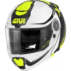 GIVI Parts Givi X.27 DIMENSION, Matt Black / White / Yellow, Size M | HX27FDMWY58 | givi_HX27FDMWY58 | euronetbike-net