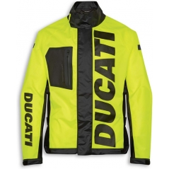 Ducati OEM Parts Ducati Accessories Aqua Rain Jacket Yellow Hv For Man | 98107120 | duc_981071207 | euronetbike-net