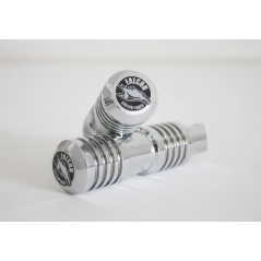 Falcon FALCON Round Style passenger footrest ,silver | 65401492 | fal_65401492 | euronetbike-net