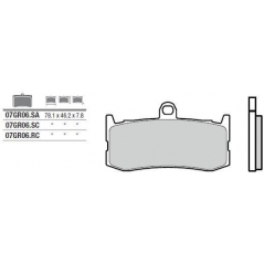 Brembo BREMBO Brake Pads 07GR06SC Sintered Metal | 07GR06SC | brem_07GR06SC | euronetbike-net