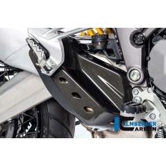 Ilmberger Carbon Ilmberger Exhaust Protector gloss Ducati MTS 1200'16 Enduro | ilm_AHS_002_ME16G_K | euronetbike-net