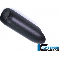Ilmberger Carbon Ilmberger lower Exhaust end cap matt Carbon - Ducati Supersport 939 | ilm_AHS_109_DSS7M_K | euronetbike-net
