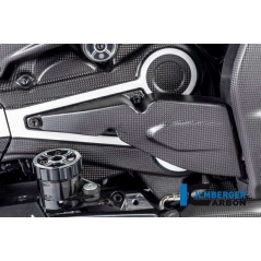 Ilmberger Carbon Ilmberger Air intake on belt cover matt Ducati XDiavel'16 | ilm_LKZ_108_XD16M_K | euronetbike-net