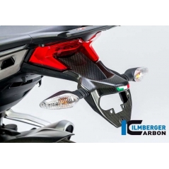 Ilmberger Carbon Ilmberger Numberplate holder matt surface Ducati MTS 1200'15 | ilm_NHO_106_D15MM_K | euronetbike-net