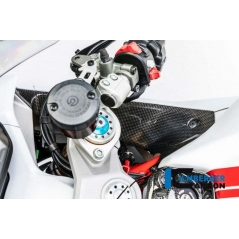 Ilmberger Carbon Ilmberger Airtube cover right gloss Carbon - Ducati Supersport 939 | ilm_WAR_005_DSS7G_K | euronetbike-net