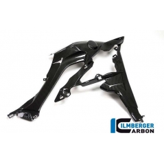 Ilmberger Carbon Ilmberger Radiator Cover incl batch holder (right side) - BMW S 1000 XR from 2015 | ilm_WAR_006_S10XR_K | euronetbike-net