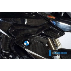 Ilmberger Carbon Ilmberger Airtube right (Upper Watercooler Cover) Carbon - BMW R 1200 GS (LC from 2013) | ilm_WKR_025_GS12L_K | euronetbike-net