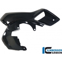 Ilmberger Carbon Ilmberger Airtube right (Upper Watercooler Cover) Carbon - BMW R 1200 GS (LC from 2013) | ilm_WKR_025_GS12L_K | euronetbike-net