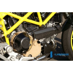 Ilmberger Carbon Ilmberger Cam Belt Covers 1100 DI horiz. Carbon - Ducati 1100 Monster | ilm_ZAO_006_HYPER_K | euronetbike-net