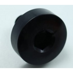 MIZU Mizu Pro Race screw for the engine block, Black Anodize | 3064119 | mizu_3064119 | euronetbike-net