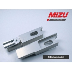 MIZU Mizu Swing extension, Silver Anodized | 3330002 | mizu_3330002 | euronetbike-net