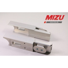 MIZU Mizu Swing extension, Silver Anodized | 3330003 | mizu_3330003 | euronetbike-net
