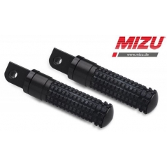 MIZU Mizu Race passenger's footpeg, including ABE, Black/Black | 409SS1120030 | mizu_409SS1120030 | euronetbike-net