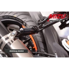 MIZU Mizu Race passenger's footpeg, including ABE, Black/Black | 409SS1120039 | mizu_409SS1120039 | euronetbike-net