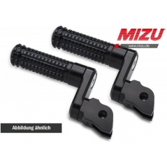 MIZU Mizu Flex Race driver's footpeg, including ABE, Black/Black | 409SS3310033 | mizu_409SS3310033 | euronetbike-net