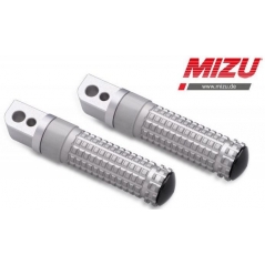 MIZU Mizu Race passenger's footpeg, including ABE, Silver/Silver | 409TT1120008 | mizu_409TT1120008 | euronetbike-net