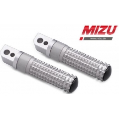 MIZU Mizu Race passenger's footpeg, including ABE, Silver/Silver | 409TT1120009 | mizu_409TT1120009 | euronetbike-net