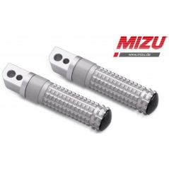MIZU Mizu Race passenger's footpeg, including ABE, Silver/Silver | 409TT1120012 | mizu_409TT1120012 | euronetbike-net