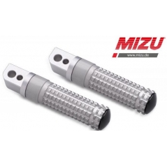 MIZU Mizu Race passenger's footpeg, including ABE, Silver/Silver | 409TT1120015 | mizu_409TT1120015 | euronetbike-net