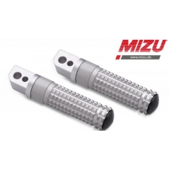 MIZU Mizu Race passenger's footpeg, including ABE, Silver/Silver | 409TT1120041 | mizu_409TT1120041 | euronetbike-net