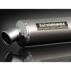 Yoshimura YOSHIMURA JMCA FULL EXHAUST SYSTEM SR500 85-00 / 400 85-02 (TT) - TITANIUM COVER | 110-351-8280 | yos_110-351-8280 | euronetbike-net