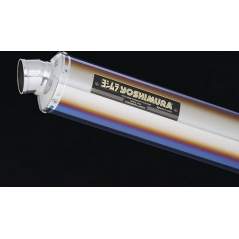 Yoshimura YOSHIMURA JMCA SLIP-ON LEPTOS CB1300SB 14- (STB) - TATANIUM BLUE COVER | 110-41C-5480B | yos_110-41C-5480B | euronetbike-net