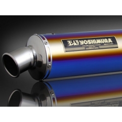 Yoshimura YOSHIMURA JMCA SLIP-ON HIGH FLOW MAGIC CB400SF/SB REVO 08- (STB) - TATANIUM BLUE COVER | 110-458-5480B | yos_110-458-5480B | euronetbike-net