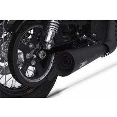 Zard exhaust Zard 2＞1 MIRROR POLISHED STAINLESS STEEL RACING FULL KIT for HARLEY DAVIDSON SPORTSTER (2014-2016) | ZHD539SKR-CR-14 | zar_ZHD539SKR-CR-14 | euronetbike-net