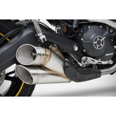 Zard exhaust Zard STAINLESS STEEL RACING SLIP-ON WITH CARBON HEAT SHIELD for DUCATI SCRAMBLER 800 (2015-2019) | ZDSPECIALEVO-R | zar_ZDSPECIALEVO-R | euronetbike-net
