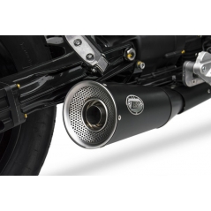 Zard exhaust Zard N. 2 STAINLESS STEEL RACING SLIP-ONS for MOTO GUZZI V9 BOBBER/ROAMER (2016-2019) | ZG080SSR | zar_ZG080SSR | euronetbike-net