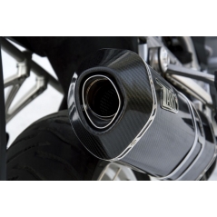 Zard exhaust Zard STAINLESS STEEL RACING SLIP-ON WITH CARBON END-CAP for KTM 1050/1190/1290 ADVENTURE (2013-2016) | ZKTM225SSR | zar_ZKTM225SSR | euronetbike-net