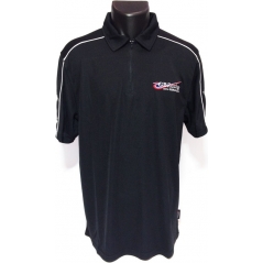 GBRacing GB Racing Merchandise Mens Tech Black Polo | GBR-TP | gbr_GBR-TP | euronetbike-net