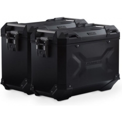 SW-Motech SW-Motech TRAX ADV aluminum case system. Black. 45/45 l. Suzuki DL 650 (17). | KFT.05.876.70101/B | sw_KFT_05_876_70101B | euronetbike-net