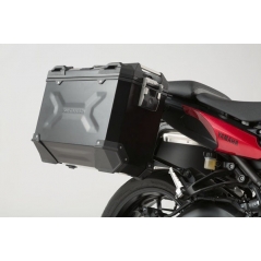 SW-Motech SW-Motech TRAX ADV aluminum case system. Silver. 45/45 l. Yamaha MT-09 tracer (14-18). | KFT.06.525.70101/S | sw_KFT_06_525_70101S | euronetbike-net