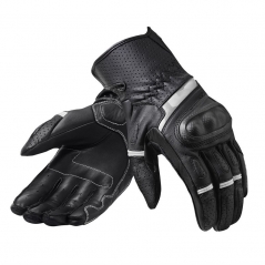Rev'It! Wear Revit Sport Gloves Chevron 3 Black-White | FGS154-1600 | rev_FGS154-1600 | euronetbike-net