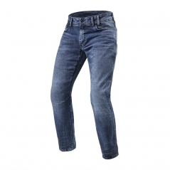 Rev'It! Wear Revit Urban Jeans Detroit TF Medium Blue L36 | FPJ036-6353 | rev_FPJ036-6353 | euronetbike-net