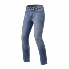 Rev'It! Wear Revit Urban Jeans Victoria Ladies SF Classic Blue Used L30 | FPJ037-6210 | rev_FPJ037-6210 | euronetbike-net