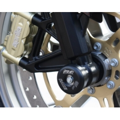 GSG Crash-pads Axle-Crashpads for Aprilia RS 125 09- Front wheel fixation on  | gsg_28-95-275 | euronetbike-net
