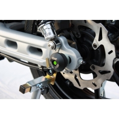GSG Crash-pads Axle-Crashpads for Harley Davidson XR 1200 Rear wheel fixation on hollow-axle-bolts | gsg_34-39-60-427 | euronetbike-net